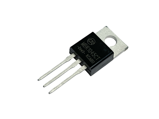 10A45V MBR1045CT Adaptörler İçin Aşağı VF Schottky Bariyer Diyotları