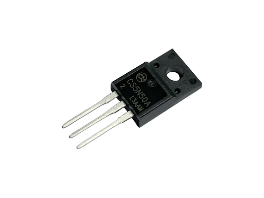 5A500V CS5N50A2 Yüksek Voltajlı MOSFET, Yüksek Voltajlı Uygulamalar için % 100 Çığ Test Edilmiş N Kanalı