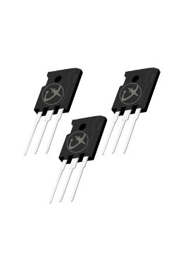 TO-247 Yüksek Güçlü IGBT 650V-1200V AC DC Motor Kontrolü İçin