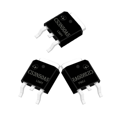 Saç kurutma makinesi ve adaptör için 3A 500V 2.85Ω N kanallı yüksek güç MOSFET