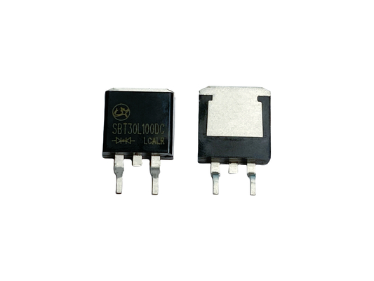 30A100V TO-263 SBT30L100DC Yüzey Montajı Düşük Güç Kayıpları İçin Düşük VF Schottky Diyotları