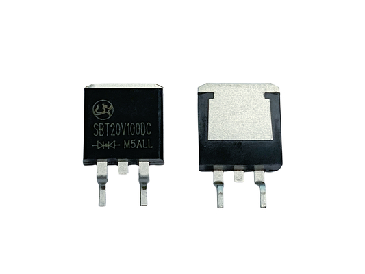 20A100V yüzey miktarı düşük VF Schottky TO-263 SBT20V100DC Güç adaptörü için