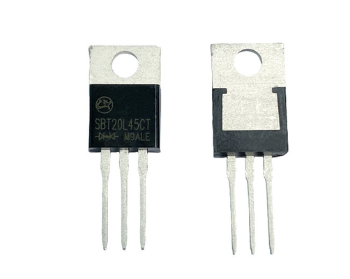 20A45V SBT20L45CT Miniatürlü Dönüştürülmüş Mod Güç Kaynakları için Düşük VF Schottky Diyotları