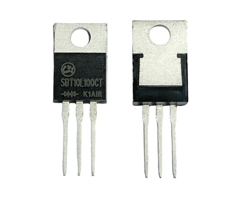 10A100V SBT10L100CT Düşük Ters Dönüşme Dönüşme Zamanı Düşük VF Schottky