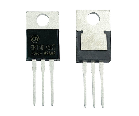30A45V SBT30L45CT Düşük Voltajlı Ön Voltajlı Schottky Bariyer Düzleştiricisi DC-DC Konerterler için