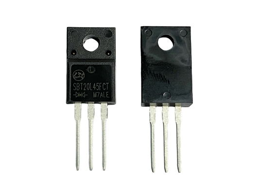 20A45V SBT20L45FCT TO-220F Düzenleyici ve Adaptörler İçin Düşük VF Schottky Diyotları
