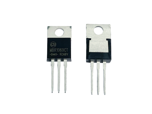 10A60V MBR1060CT Düşük Ön Voltaj Düşük Schottky Engelleme Diyotları Işık Çözümü