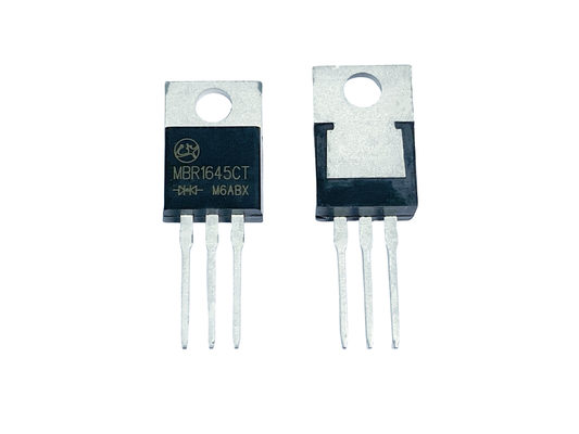 16A45V MBR1645CT Yüksek frekanslı anahtar güç kaynağı Schottky bariyer diyotları