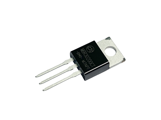 30A200V MBR30200CT, TO-220AB'ye daha az duyarlı olan Schottky Bariyer Diyotları