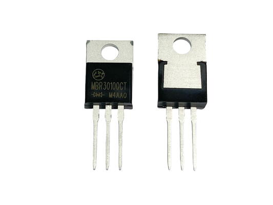 30A100V MBR30100CT Yüksek Ters Doymuşluk Akımı İçin Düşük VF Schottky Diyotları