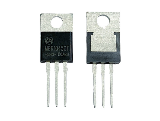 10A45V MBR1045CT Adaptörler İçin Aşağı VF Schottky Bariyer Diyotları