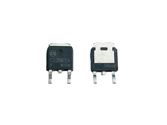 2A650V CS2N65A5 Yüksek Voltajlı Mosfet Yüzey miktarı Güç kaynağı üniteleri