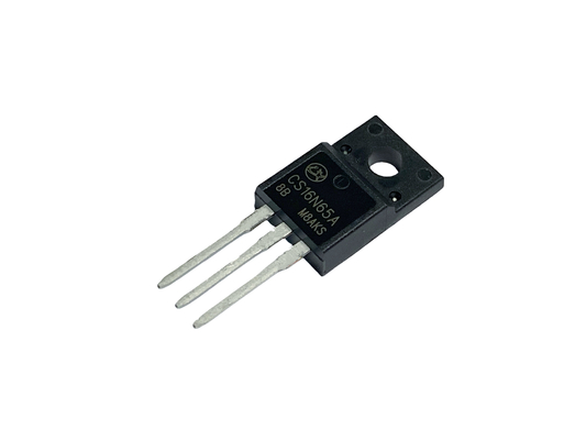 16A650V CS16N65A8 Düşük Kapı Şarjı TO-220F ile Yüksek Voltajlı MOSFET