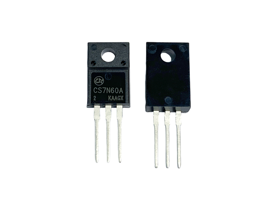 7A600V Yüksek Ayrılma Voltajı Mosfet CS7N60A2 - 220F Düşük Ciss ile
