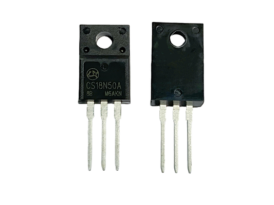 18A500V CS18N50A8 TO-220F Kesintisiz güç kaynağı için kalın çerçeve yüksek voltajlı Mosfet