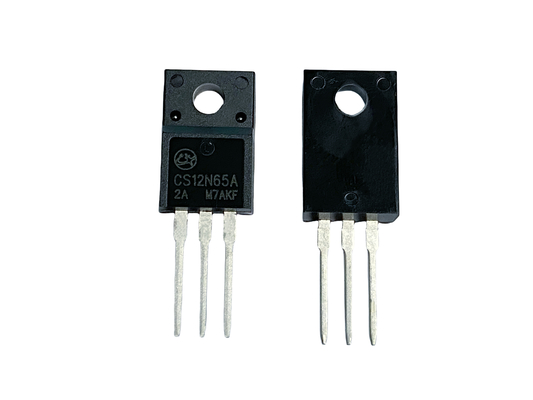 12A650V Yüksek Voltajlı MOSFET Adaptör için Düşük ON Direnişi CS12N65A2 TO-220F