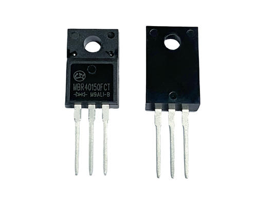 40A150V Schottky Diyotları Optimal Performans MBR40150FCT için düşük ileri gerilim düşüşü