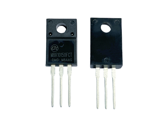 10A 150V MBR10150FCT Yüksek Frekanslı Değişim ve Düzgün Akım / Düzgün Akım Dönüştürücüler için Ucuz Schottky Bariyer Diyotları