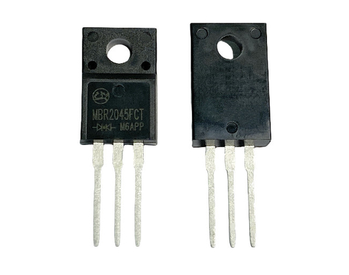 20A 45V Yüksek Frekanslı Değiştirici Güç kaynağı Onboard DC/ DC Conerters için Schottky Bariyer Diyotları MBR2045FCT