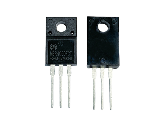 40A60V düşük VF Schottky Bariyer Diyotları Miniatür Değiştirilmiş Mod Güç Tedarikçileri için MBR4060FCT