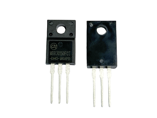 30A150V Yüksek Akımlar ve Voltajlar Güç Tedarikçileri için Schottky Diyotları MBR30150FCT