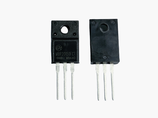 AC'yi DC'ye dönüştürmek için 20A150V Planer Schottky Bariyer Diyotları MBR20150FCT