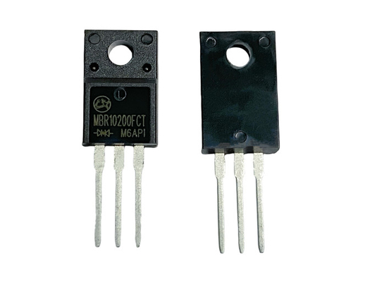 10A 200V Düşük VF Yüksek Ters Doymuşluk Akımı Schottky Diyotları MBR10200FCT
