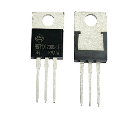 10A 200V HBT10L200 100% Saf Bakır Ultra Düşük Vf Diyotları / Çok Düşük İleri Voltaj Diyotları TO-220AB