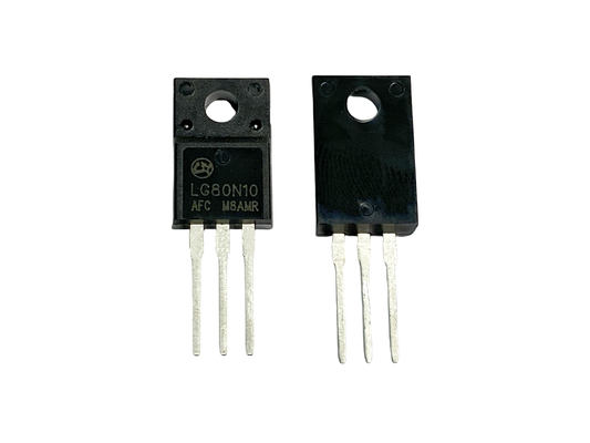 LG80N10AF 100V TO-220F Pil Koruması İçin Düşük Voltajlı MOSFET