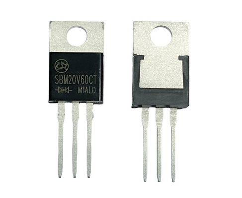 LED aydınlatma için düşük VF Schottky diyotları SBM20V60CT ROHS