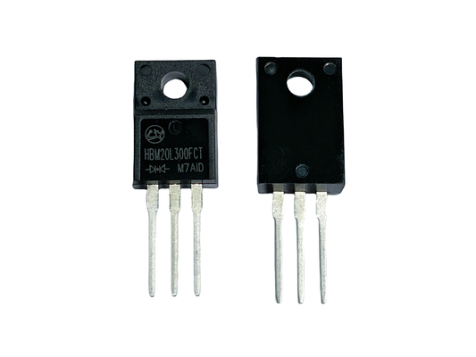 20A300V Düşük VF Schottky Güneş Paneli Yapılandırmaları TO-220F HBM20L300FCT