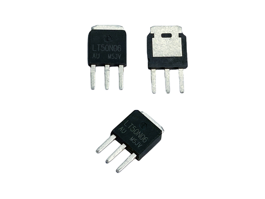Yüksek dayanıklılık silikon düşük kapı eşiği voltajı Mosfet TO-251